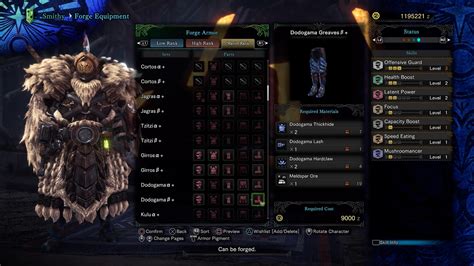 mhw iceborne armor builder.